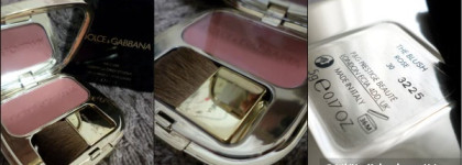 Румяна Dolce & Gabbana The Blush Luminous Cheek Colour, # 30 Rose. The Fall Runway Collection Fall 2014