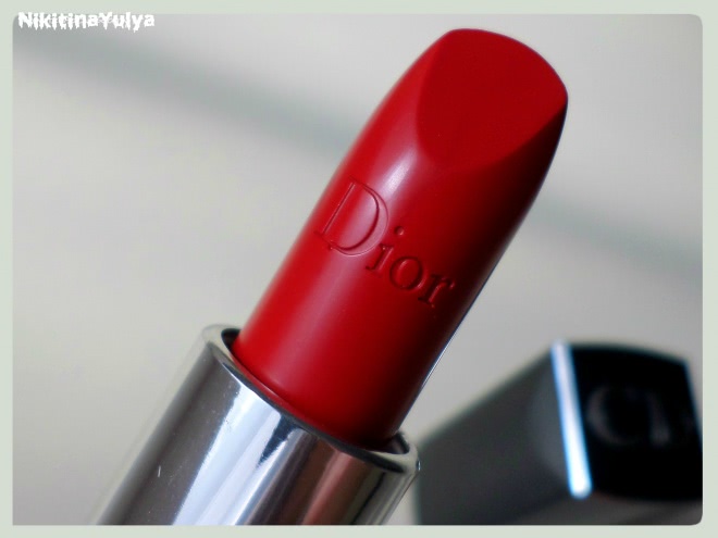 Помада Dior Rouge Dior Couture Colour Voluptuous Care Lipstick #999