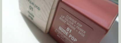 Помада для губ Clinique Pop Lip Colour And Primer, #01 Nude Pop, # 07 Passion Pop