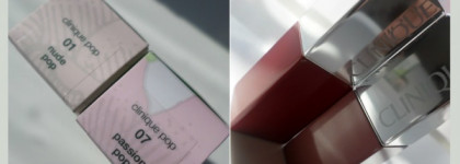 Помада для губ Clinique Pop Lip Colour And Primer, #01 Nude Pop, # 07 Passion Pop
