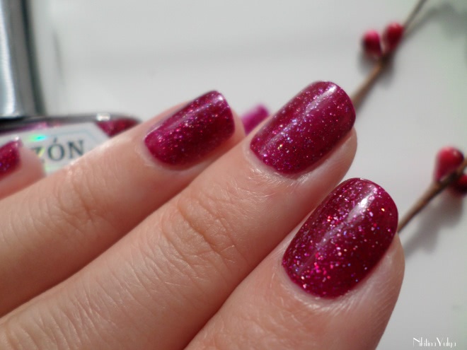 Лак для ногтей El Corazon Active Bio-gel Color gel polish #423/503 Large Hologram