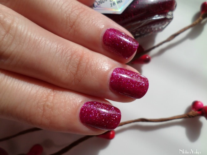Лак для ногтей El Corazon Active Bio-gel Color gel polish #423/503 Large Hologram