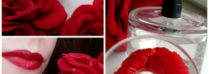 Kenzo Flower in the air... Красный мак в сером городе