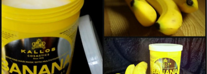 Банановый рай для волос - Kallos Banana Fortifying Hair Mask with Multi-Vitamin Complex