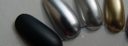 OPI "4 In the Morning" + OPI "Push And Shove"