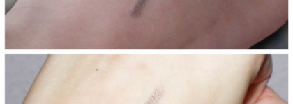 Карандаш для бровей с сюрпризом Artdeco Eye Brow Pencil в оттенке 04 light grey brown