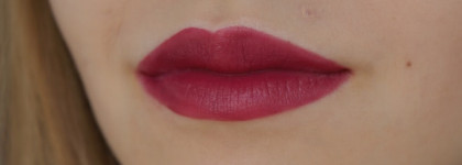 Моя осенняя Bourjois Rouge Edition Lipstick #18 Violine Strass