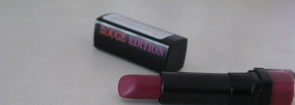 Моя осенняя Bourjois Rouge Edition Lipstick #18 Violine Strass