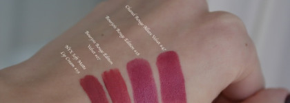 Моя осенняя Bourjois Rouge Edition Lipstick #18 Violine Strass