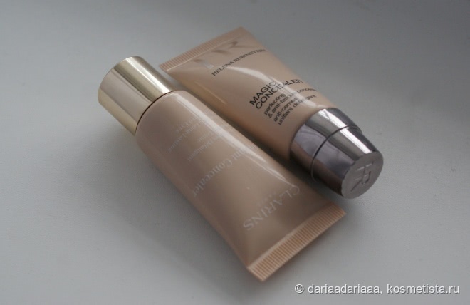 Сравнение консилеров: Clarins Instant Concealer и Helena Rubinstein Magic Concealer