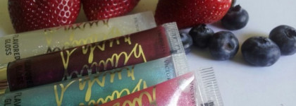 Сочное лето с блесками Shiny Kiss Flavored Gloss - Beauty Rush - Victoria's Secret (оттенки Razzberry Ice, Sugar High, Midnightini, Grapefruit Blast)