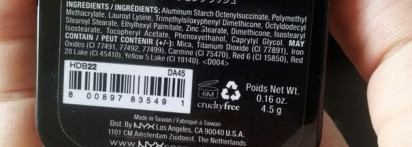 Румяна Nyx Cosmetics High Definition Blush Taupe