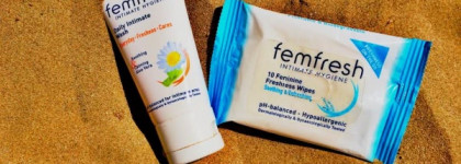 Femfresh Intimate Hygiene -Femenine Freshness Wipes и Femfresh Intimate Hygiene- Daily Intimate Wash Soothing and Calming Aloe Vera или Двойное удовольствие