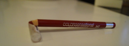 Губная помада Mac линии Viva Glam, оттенок Viva Glam I matte и карандаш для губ Maybelline Color Sensational,547 pleasure me red