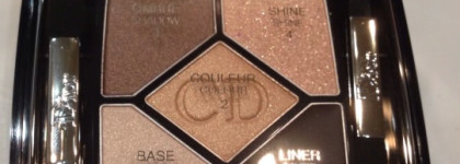 Разочарование с палеткой "Архитектура взгляда" Dior 5 couleurs designer all-in-one artistry palette #708 amber design