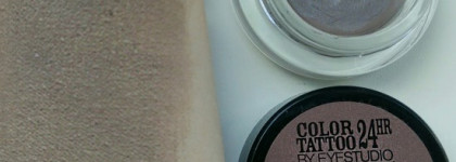 Стойкие тени для век Maybelline Eye Studio Color Tattoo 24Hr Gel Cream Shadow. Свотчи 6-ти цветов