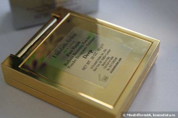 Всем поклонницам блестяшек посвящается... или невероятное мерцание от Elizabeth Arden New York In Bloom Pure Finish Radiant Bronzing Powder