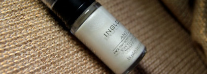 Зимняя сказка с Inglot AMC Face And Body Illuminator #61