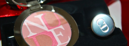 Diorskin Nude Shimmer instant illuminating powder With Kabuki Brush #001 Pink