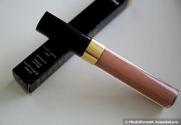 Chanel Levres Scintillantes Brillant Extreme Glossimer #297 Sweet Beige