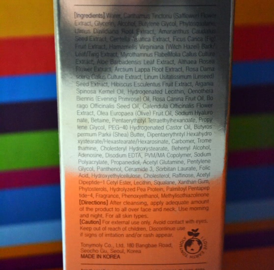 Пережить зиму: Tony Moly Floria Nutra Energy Toner и Tony Moly Floria Nutra Energy Emulsion