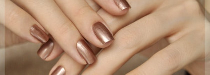 Лаки для ногтей Maybelline New York Colorama №72 "Шоколадная глазурь" и №71 "Бронзовый загар"