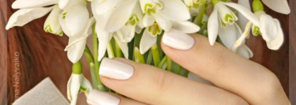 Подтаявший снег. Лак для ногтей China Glaze Nail Lacquer with Hardeners №1145 Dandy Lyin’ Around