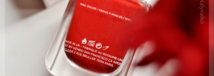 Пылающий красный. Лак для ногтей Formula X for Sephora Nail Color в оттенке X-Rouge