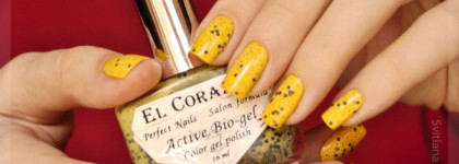 Очень пасхальный лак. El Corazon Active Bio-gel Color Gel Polish из серии Easter Eggs в оттенке 423/101