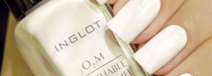 Белый, но не пушистый. Лак для ногтей Inglot O2M Breathable Nail Enamel в оттенке 601