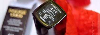 Клубничный конфитюр. Chanel Rouge Coco Ultra Hydrating Lip Colour в оттенке 444 Gabrielle