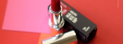 Когда подарок не разочаровал. Помада Make Up Factory Lip Color в оттенке 156 Red Temptation