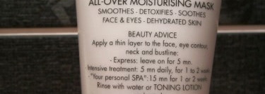 Увлажнение кожи с маской для лица Eisenberg Masque Hydratation Totale