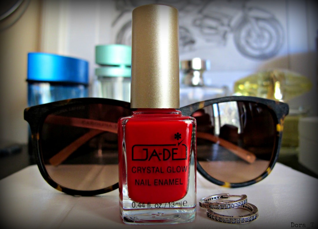 Классный красный Ja-De Crystal Glow nail enamel 342 | Отзывы покупателей |  Косметиста