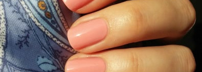 Абрикосовая нежность с лаком Ja-De в оттенке Apricot glow