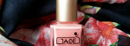 Абрикосовая нежность с лаком Ja-De в оттенке Apricot glow