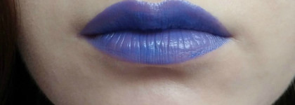 Сине-фиолетовое чудо от Inglot fredoom system lipstick #95