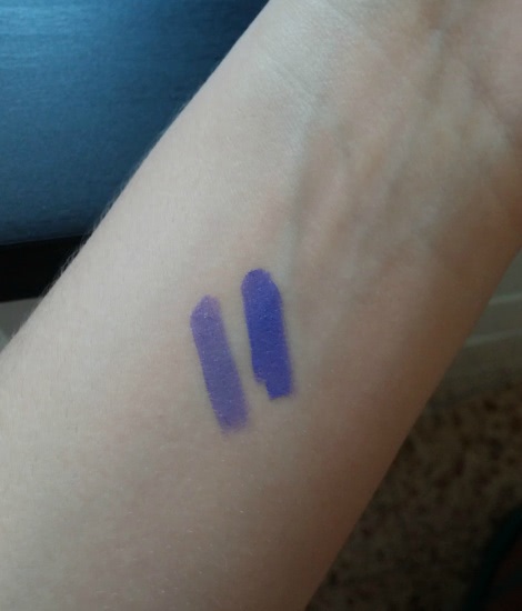 Сине-фиолетовое чудо от Inglot fredoom system lipstick #95