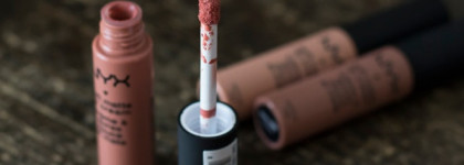 Матовые помады NYX в оттенках London, Cairo и Stockholm