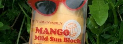 Для тех кто находится в поисках санскрина для лица и тела: Tony Moly Magic Food Mango Mild Sun Block