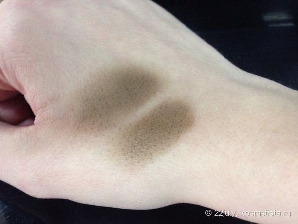 Натуральные брови вместе с Eyebrow cake powder Nyx в оттенке Blonde