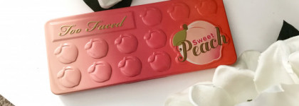 Сладкая летняя Too Faced Sweet Peach Palette + как отличить оригинал от подделки + сравнение оригинала и фэйка