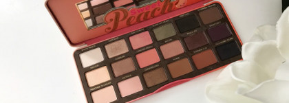 Сладкая летняя Too Faced Sweet Peach Palette + как отличить оригинал от подделки + сравнение оригинала и фэйка