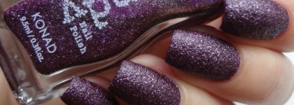 Маникюр с лаком и стемпингом Konad