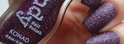 Маникюр с лаком и стемпингом Konad