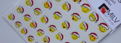 Маникюр в честь старого Нового года