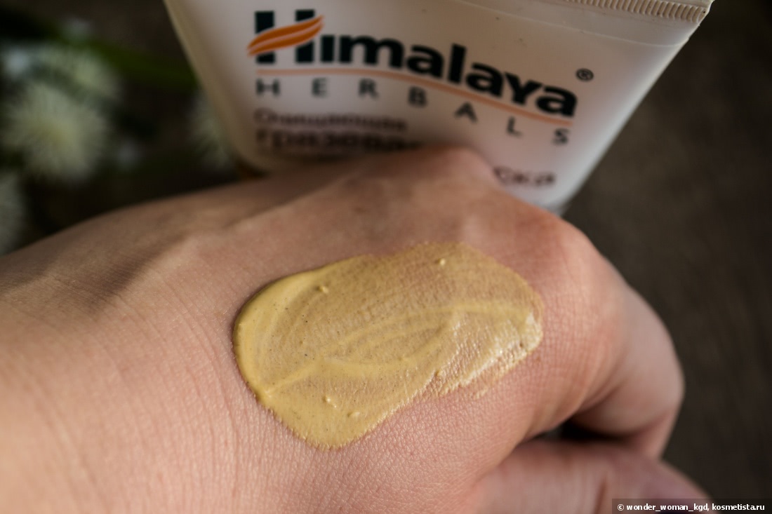 Маска очищающая грязевая для жирной кожи лица himalaya