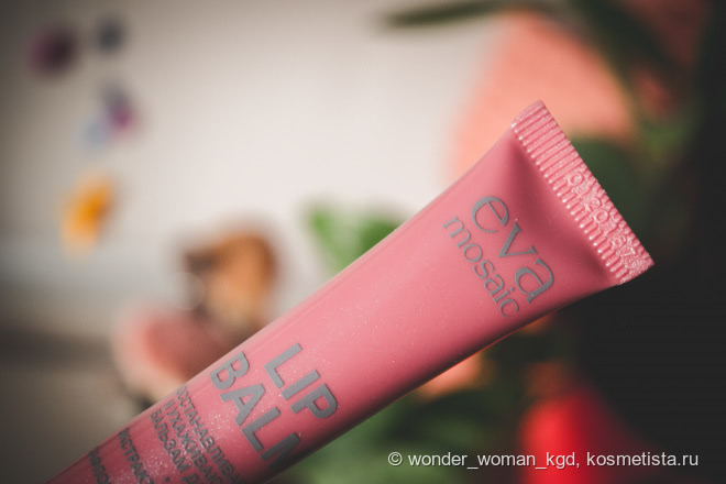 Восстанавливающий бальзам для губ с экстрактом черешни Eva Mosaic lip Balm в оттенке 01