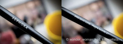 Наглядно о любимой волшебной расческе для ресниц! Pro Brow Comb #21 Sephora collection