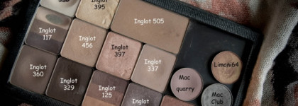 Тени для смелых! Inglot Freedom System Eye shadow №450 Pearl